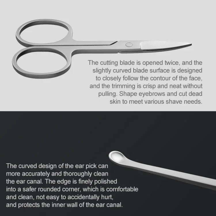 Original Xiaomi Mijia Five-piece Nail Clippers