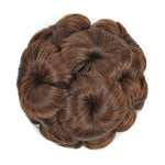 باروكة رأس كرة مع دبوس شعر مزهر حقيبة شعر عصابة رأس للعروس، 2M30#، 04C#، 2M33#، BUG#، 1#، 2#، 33#، 0906#، 73C#