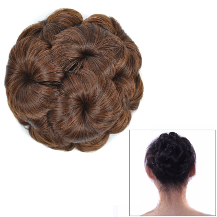 باروكة رأس كرة مع دبوس شعر مزهر حقيبة شعر عصابة رأس للعروس، 2M30#، 04C#، 2M33#، BUG#، 1#، 2#، 33#، 0906#، 73C#