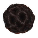 باروكة رأس كرة مع دبوس شعر مزهر حقيبة شعر عصابة رأس للعروس، 2M30#، 04C#، 2M33#، BUG#، 1#، 2#، 33#، 0906#، 73C#