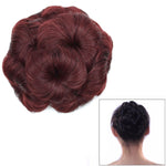 باروكة رأس كرة مع دبوس شعر مزهر حقيبة شعر عصابة رأس للعروس، 2M30#، 04C#، 2M33#، BUG#، 1#، 2#، 33#، 0906#، 73C#