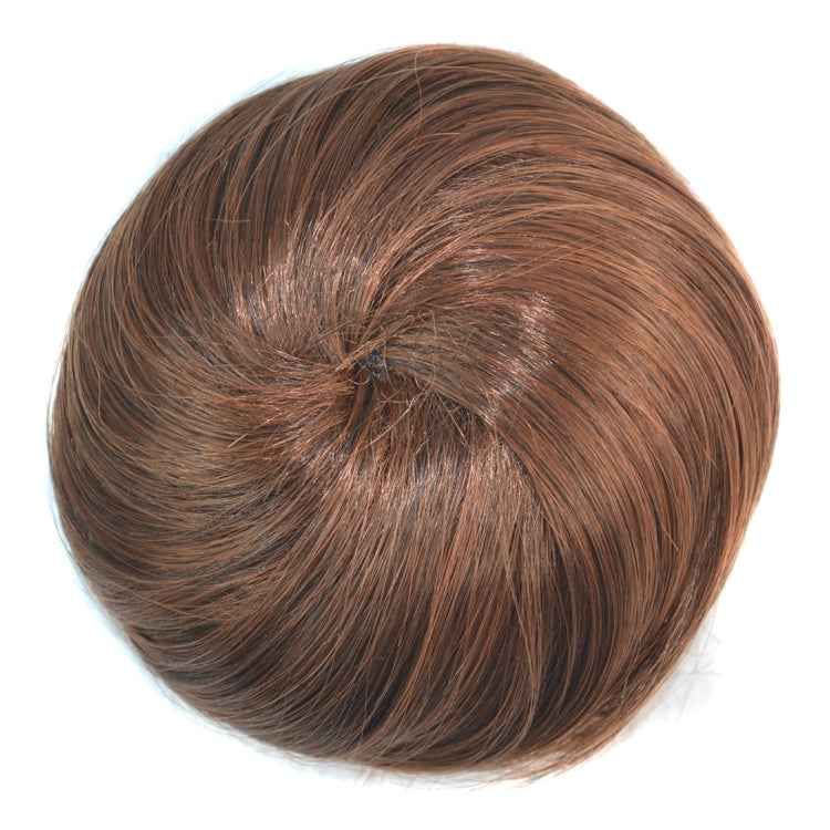 حزمة شعر على شكل زهرة كعكة الشعر (كستنائي)