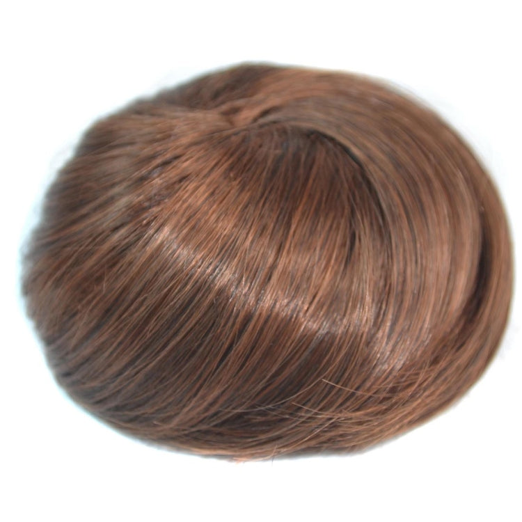 حزمة شعر على شكل زهرة كعكة الشعر (كستنائي)
