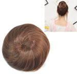 حزمة شعر على شكل زهرة كعكة الشعر (كستنائي)