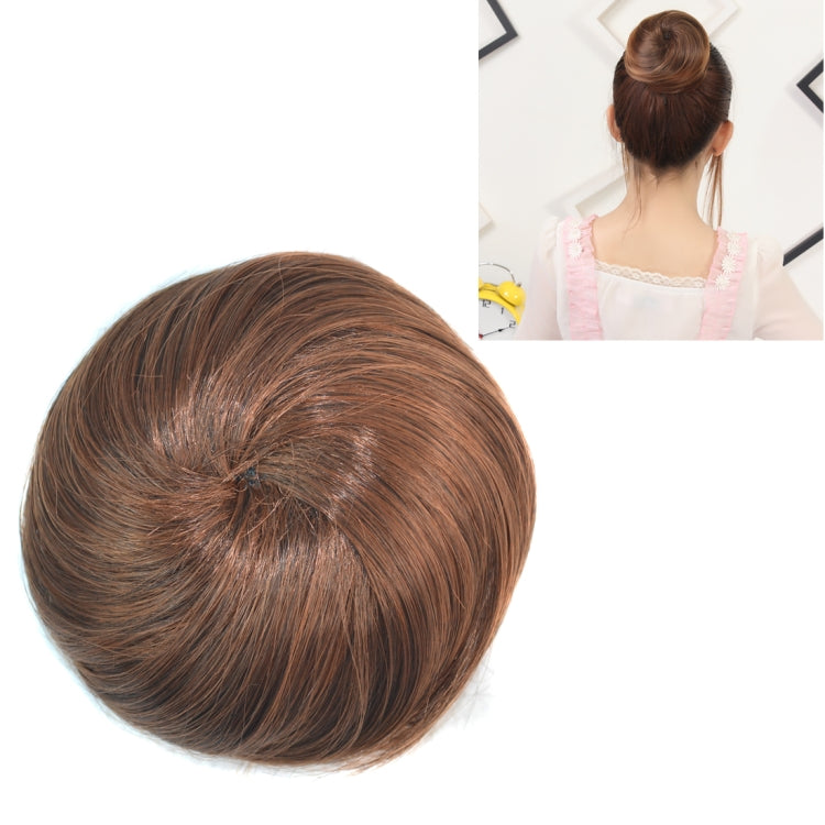 حزمة شعر على شكل زهرة كعكة الشعر (كستنائي)