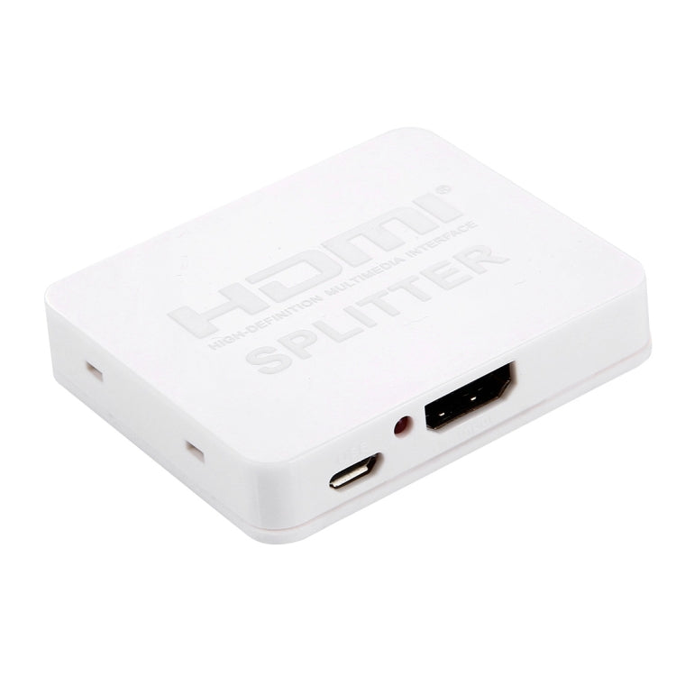 مقسم HDMI 4K، فيديو Full HD 1080p، مفتاح HDMI 1x2، مضخم إخراج، عرض مزدوج لأجهزة HDTV وDVD وPS3 وXbox، HDMI 4K (أسود)، HDMI 4K (أبيض)