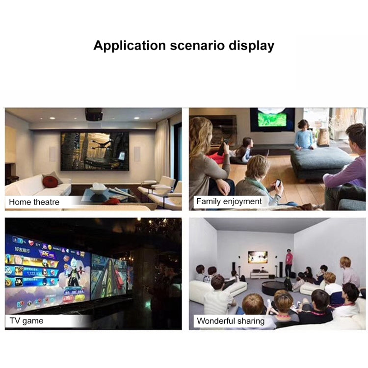 كابل 3 في 1 مايكرو USB + USB-C / تايب-C + 8 بن إلى HDMI HDTV