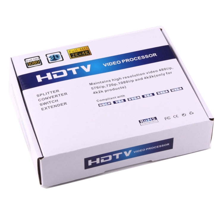 محول فيديو وصوت HDMI إلى YPbPr بدقة 1080P HD، HDMI إلى YPbPr+R/L