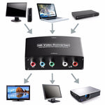 محول فيديو وصوت HDMI إلى YPbPr بدقة 1080P HD، HDMI إلى YPbPr+R/L