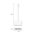 محول متعدد الوظائف لهاتف محمول NK-103C 4 في 1 من 8 دبابيس إلى HDMI، NK-103C