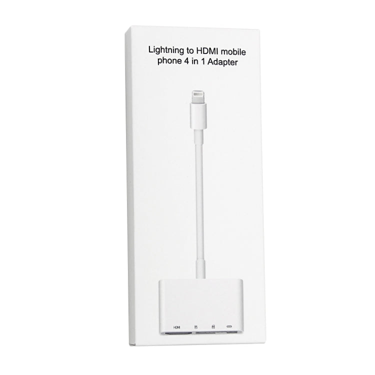 محول متعدد الوظائف لهاتف محمول NK-103C 4 في 1 من 8 دبابيس إلى HDMI، NK-103C