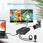 NK-M006 محول إخراج HDMI إلى SDI + USB 3.0 بدقة 1080P فول اتش دي، SDI + USB 3.0