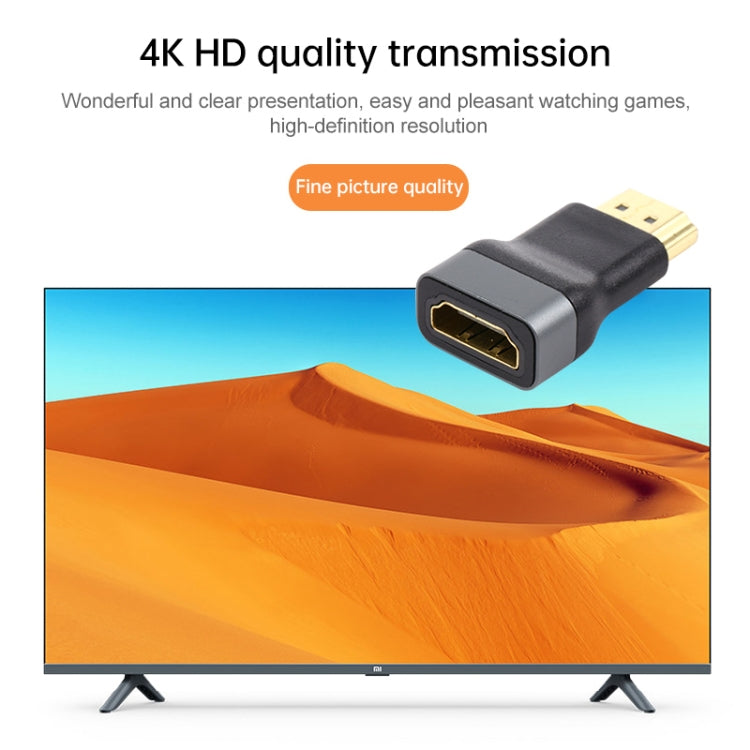 محول HDMI أنثى إلى HDMI ذكر برأس مطلي بالذهب، HDMI أنثى إلى HDMI ذكر