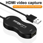 USB 2.0 إلى HDMI لتسجيل ومراقبة ألعاب الفيديو عالية الدقة مباشرة