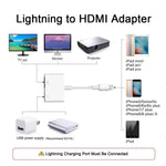 محول E-Gin-LTH-002 من 8 دبابيس Digital AV إلى HDMI + منفذ شحن USB لشاشة عرض تلفاز HD بدقة 1080P، E-Gin-LTH-002