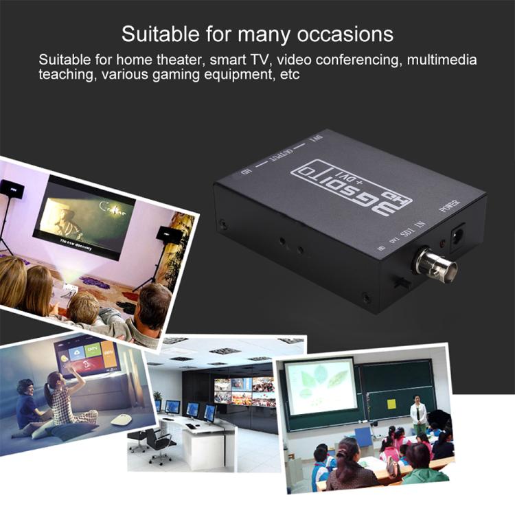 محول NEWKENG NK-A8 من 3G SDI إلى HDMI + DVI