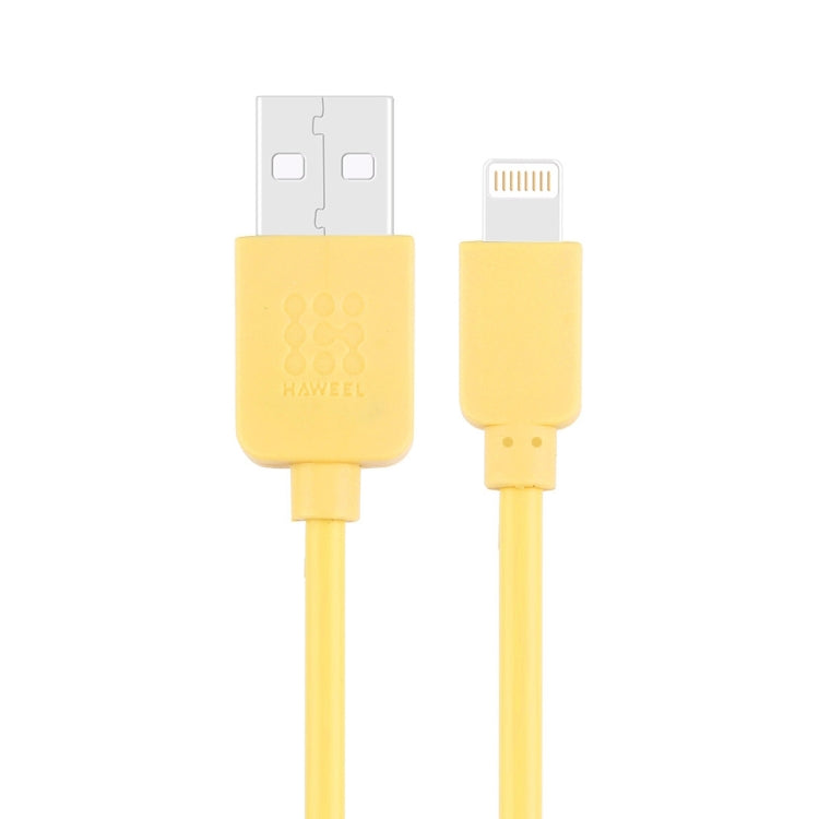 كابل شحن ومزامنة عالي السرعة HAWEEL 1 متر 35 نواة من 8 دبابيس إلى USB لأجهزة iPhone وiPad، 8 دبابيس 1 متر، كابل 8 دبابيس 1 متر