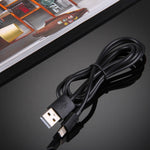 مجموعة 5 قطع من كابلات شحن ومزامنة HAWEEL 1 متر عالية السرعة من 8 دبابيس إلى USB لأجهزة iPhone وiPad