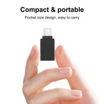 محول HAWEEL USB-C / Type-C ذكر إلى USB 3.0 أنثى لنقل البيانات OTG