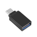 محول HAWEEL USB-C / Type-C ذكر إلى USB 3.0 أنثى لنقل البيانات OTG