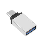 محول HAWEEL USB-C / Type-C ذكر إلى USB 3.0 أنثى لنقل البيانات OTG