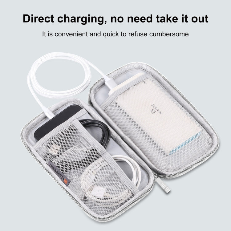 HAWEEL Electronic Organizer Storage Bag for Cellphones, Power Bank, Cables, Mouse, Earphones, Digital Organizer, Size: S, Digital Organizer