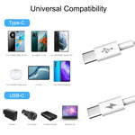 كابل بيانات شحن سريع HAWEEL 25 واط 3 أمبير Type-C / USB-C إلى Type-C / USB-C، الطول: 2 متر، Type-C إلى Type-C 2 متر