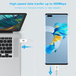 كابل بيانات شحن سريع HAWEEL 25 واط 3 أمبير Type-C / USB-C إلى Type-C / USB-C، الطول: 2 متر، Type-C إلى Type-C 2 متر