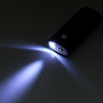 صندوق شل لبنك طاقة DIY مع بطاريتين 18650 (غير مشمولتين) بسعة 5600 مللي أمبير مع مخرج USB ومؤشر، DIY بطاريتين (أسود)، DIY بطاريتين (أبيض)