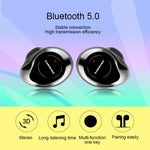 سماعات أذن ستيريو لاسلكية SARDiNE F8 TWS بتقنية Bluetooth V5.0 مع صندوق شحن