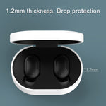 غطاء حماية صندوق شحن سيليكوني لسماعات Xiaomi Redmi AirDots / AirDots S / AirDots 2