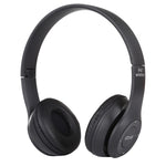 سماعة رأس بلوتوث لاسلكية قابلة للطي P47 مع منفذ صوت 3.5 مم، تدعم MP3 / المكالمات، P47 أسود، P47 أزرق، P47 أحمر، P47 أبيض، P47 أخضر