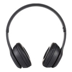 سماعة رأس بلوتوث لاسلكية قابلة للطي P47 مع منفذ صوت 3.5 مم، تدعم MP3 / المكالمات، P47 أسود، P47 أزرق، P47 أحمر، P47 أبيض، P47 أخضر
