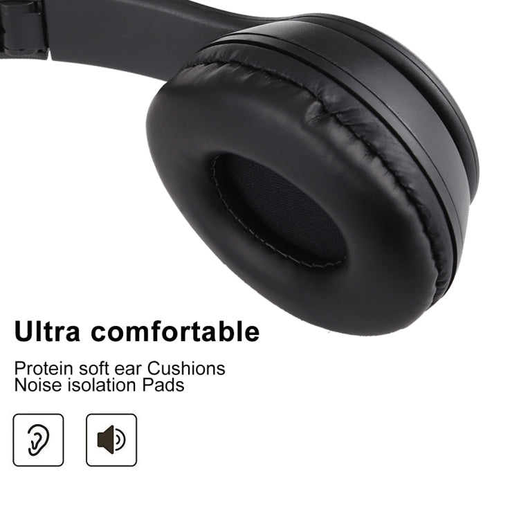 سماعة رأس بلوتوث لاسلكية قابلة للطي P47 مع منفذ صوت 3.5 مم، تدعم MP3 / المكالمات، P47 أسود، P47 أزرق، P47 أحمر، P47 أبيض، P47 أخضر