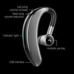 سماعة أذن بلوتوث رياضية ستيريو لاسلكية بأسلوب أعمال V7 بتقنية Bluetooth 5.0، تدعم إعلام اسم المتصل