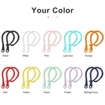 خطاف أذن سيليكون مضاد للضياع لسماعات AirPods 1 / 2 / Pro