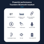 سماعة أذن رياضية بلوتوث لاسلكية Q83 مع صندوق شحن، تدعم عرض طاقة LED بثلاث شاشات وبنك طاقة، Q83