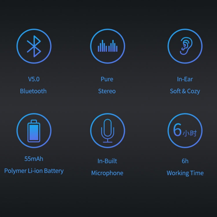 سماعة رأس لاسلكية ثنائية الأذن Bluetooth 5.0 من awei N5