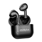 سماعة أذن بلوتوث مقاومة للماء IPX4 من لينوفو LivePods LP40 TWS مع صندوق شحن، تدعم اللمس والمكالمات عالية الدقة وسيري وتبديل السيد والعبد، LivePods LP40