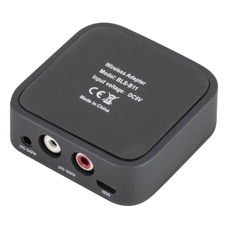 مستقبل بلوتوث B11 5.0 مع AUX وNFC إلى محول صوت 2 × RCA، B11