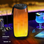 مكبر صوت بلوتوث محمول مقاوم للماء HOPESTAR P40 Bluetooth 5.0، P40 (أسود)، P40 (أزرق)
