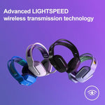سماعة رأس ألعاب لاسلكية RGB من لوجيتك G733 LIGHT SPEED