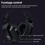سماعة رأس ألعاب لاسلكية RGB من لوجيتك G733 LIGHT SPEED