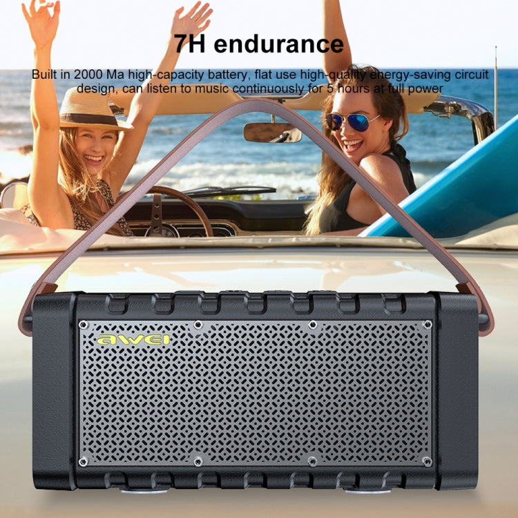 مكبر صوت بلوتوث خارجي TWS من awei Y668 بقوة 20W