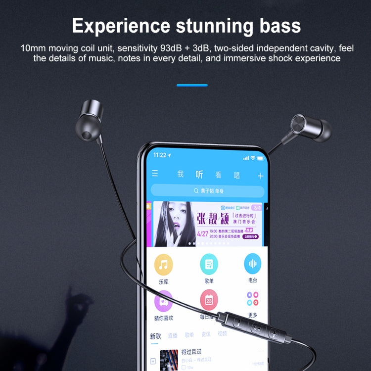 awei TC-2 USB-C / Type-C Interface 6D Stereo Surround Wired Headphones