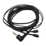 كابل صوت سماعة رأس لـ Shure SE535، ZS0105 أسود