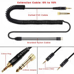 كابل صوت سماعة رأس ZS0228 لسماعات HIFIMAN HE400i HE560 1000