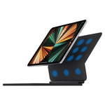 حافظة جلدية بلوحة مفاتيح بلوتوث معلقة سحرية لجهاز iPad الجيل العاشر 10.9 2022، لجهاز iPad الجيل العاشر 10.9 2022