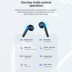 سماعة رأس رياضية بلوتوث TWS حقيقية مع عرض LED وحافظة شحن awei T28P Bluetooth V5.0