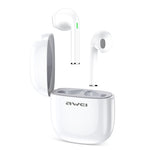 سماعة رأس رياضية بلوتوث TWS حقيقية مع حافظة شحن awei T28 Bluetooth V5.0